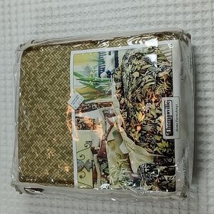 Vintage Thomasville European Pillow Sham 26x26 Tahitian Sunset